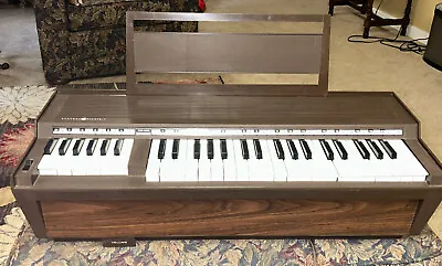 RARE VINTAGE 3-Octave Air Chord Organ GE N5005A General Electric Keyboard Piano • $199.99