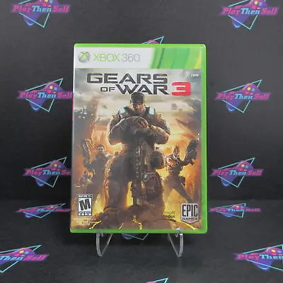 $11.95 • Buy Gears Of War 3 Xbox 360 AD - (See Pics)