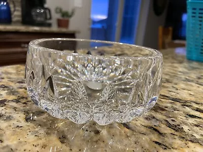 Lenox Althea Collection Gorham Lead Crystal Bowl 4.5 Diameter Very Beautiful! • $15