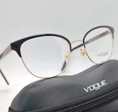 VOGUE VO 4088 997 Women Optical Eyeglasses 50-18-140mm Brown/Pale Gold 100% • $29.64