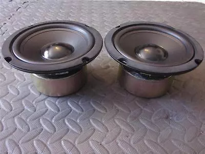 NEW (2)  5-3/8  Woofer Speakers.Replacement.8 Ohm Five Inch Audio.5.375  PAIR. • $49.99