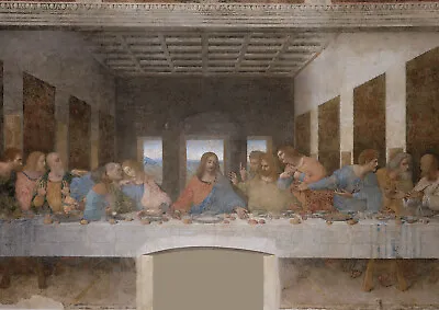 The Last Supper - Leonardo Da Vinci | Classic Art Poster Print | Renaissance • £13
