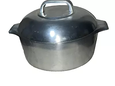 Vintage Wagner Ware Magnalite Aluminum Stock Pot Dutch Oven #4248 M • $89.99