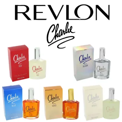 2 X 100 Ml Revlon Charlie Edt Spray Brand New Boxed Choose Colour • £13.99