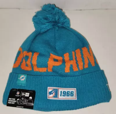 Miami Dolphins NFL Sport Knit Hat With Pom • $29.99