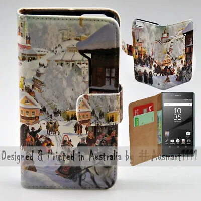 For Sony Xperia Series - Winter In Russia Theme Print Mobile Phone Case Cover • $13.98