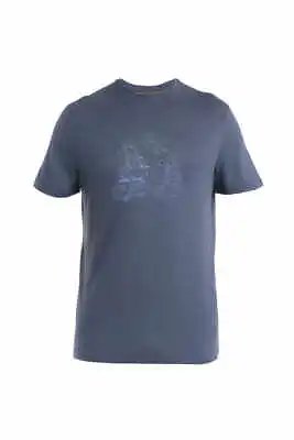 Icebreaker Merino 150 Tech Lite III Van Camp Mens Short Sleeve T-Shirt • $99.95