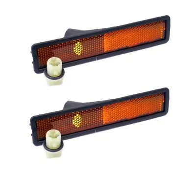 Genuine OEM Pair Set 2 Front Side Marker Lights Assemblies For BMW E30 3-Series • $142.36