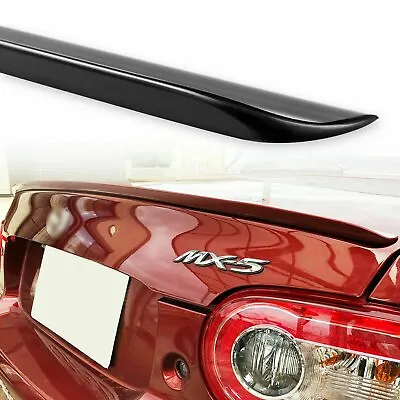 Fyralip Y22 Matte Black Trunk Lip Spoiler For Mazda MX5 Miata NC 05-15 Unpainted • $61.56