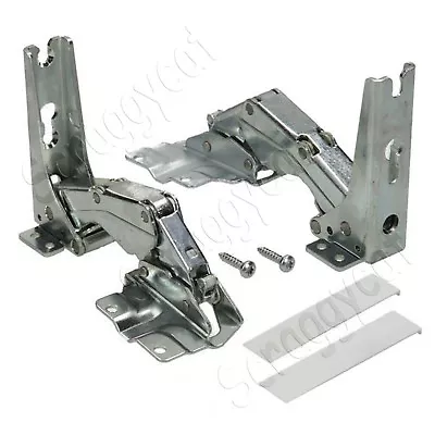£22.48 • Buy 2 Hinges For Bosch Neff Siemens Integrated Fridge Freezer 481147 Left Or Right