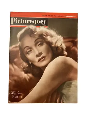 Marlene Dietrich  PICTUREGOER  Nov  1948 Vintage English Movie Magazine 2741 • $18.99