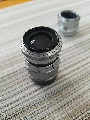 Schneider Kreuznach 1:3.8 75mm Tele Xenar Germany C Mount Cine Lens • $225