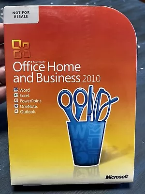 Microsoft Office 2010 Home And Business For 2 PCs Full Version BRAND NEW SEALED! • $99.99