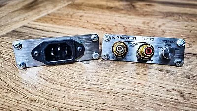 PIONEER PL-570 RCA Signal Connector+ POWER CONNECTOR For Turntable -high Quality • $169.81