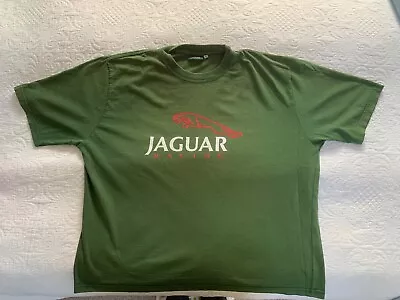 Jaguar Racing Vintage F1 Green Tee Shirt  Size XL Official + Jaguar F1 Key Ring • £20.50