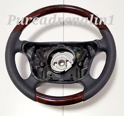 2000 2002 Mercedes W208 Clk 320 Clk 430 W210 E Class Wood Steering Wheel New Oem • $595