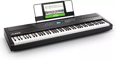 Alesis Recital Pro - 88 Key Digital Piano Keyboard With Hammer Action Weighte... • $375.99