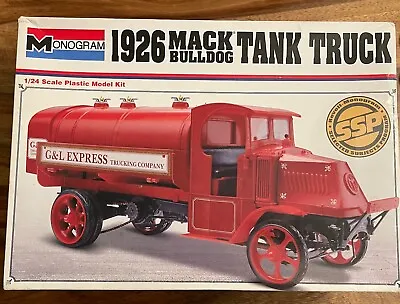 1926 Mack Bulldog Tank Truck Monogram Model Kit 1/24th Scale Plastic Model Kit • $37