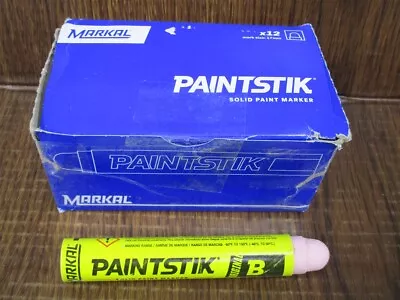 MARKAL 080227 PAINTSTIK Lot Of 12 Solid Paint Marker Original B Pink Rose  • $24.99