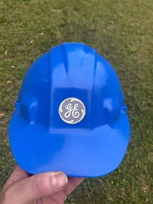 Nice Vintage Ge General Electric Apex Allsafe Blue Hardhat Helmet • $49.99