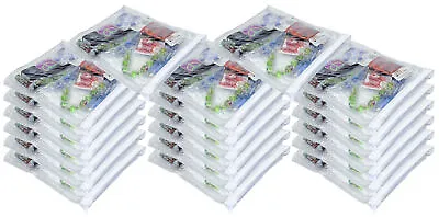 20-Pack Heavy Duty Vinyl Zippered See-Through Storage Bags (Clear) 9  X 11  X 1  • $34.98