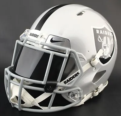 ***CUSTOM*** LAS VEGAS RAIDERS Full Size NFL Riddell SPEED Football Helmet • $259.99