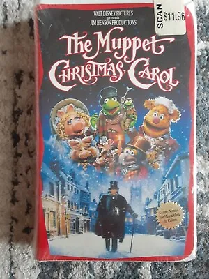 New/Sealed The Muppet Christmas Carol 1993 VHS Clam Shell Case • $7.70