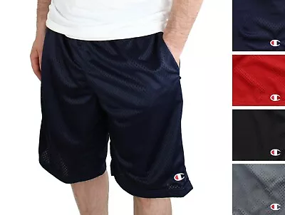 Champion Men's Gym Shorts Lightweight Athletic Short 11  Inseam 2 Pockets • $13.99