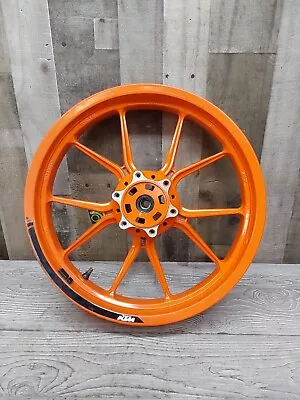 2020 20 18-20 KTM Duke 390 Front Orange Wheel Rim 17x3 *Bent* • $99.99