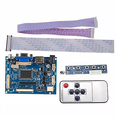 VGA 2AV LCD Driver Board For AT065TN14 AT070TN92 800x480 LCD • $17.57