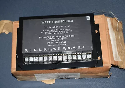 Trc Military Mep Diesel Generator Watt Transducer 88-21133 19300 • $249.99