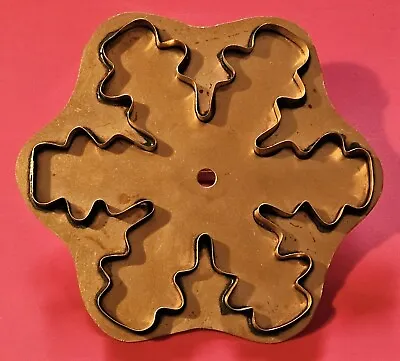 Martha Stewart Martha By Mail Jumbo Copper Cookie Cutter SNOW CRYSTAL CHRISTMAS  • $75