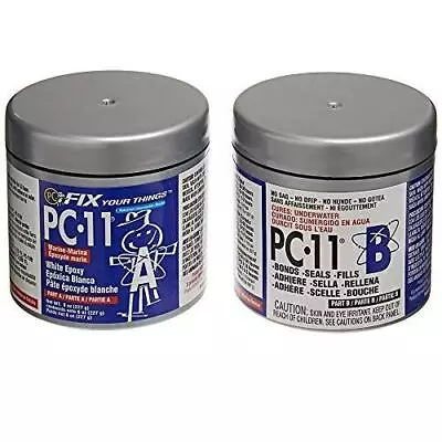 PC-Products PC-11 Epoxy Adhesive Paste Two-Part Marine Grade 1/2lb In Two • $16.89