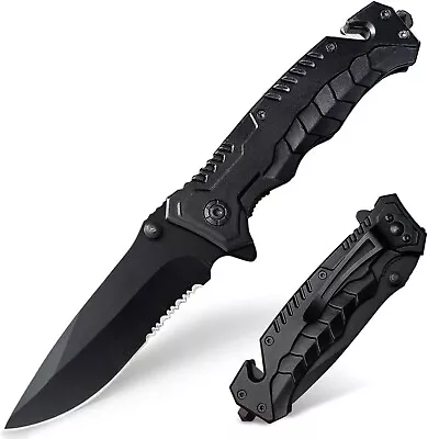 Folding Knife Camping Fishing Tactical Survival Outdoor Hunting Knives EDC  • $15.29