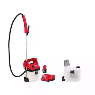 Milwaukee Cordless Handheld Sprayer Kit 12-Volt 1-Gal Li-Ion Battery Charger • $248.54