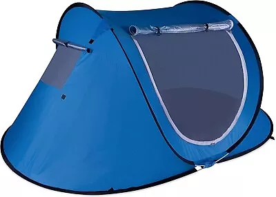 Zone Tech Portable Pop Up Tent Easy Set Up 3-4 Person Sunshade Shelter • $47.99