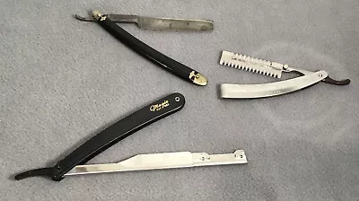 Vintage Straight Razor Lot “The Western BS Co(The Lulu)” “Magic” “Marianna #310” • $12