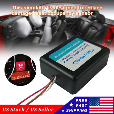 Passenger Seat Occupancy Mat Bypass Replace For E60 E90 Airbag Sensor Emulator • $24.99