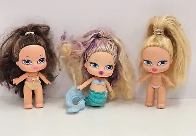 MGA Bratz Babyz Baby Dolls Lot Of 3- Dana Chloe And Mermaids Chloe-(F) • $25