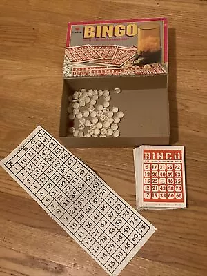 Cardinal Bingo With  The Bingo Machine  Vintage 1981 #1060 • $7.99