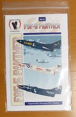 1/48 Eagle Strike F9F-5 Panther 48116 - NEW • $15.50