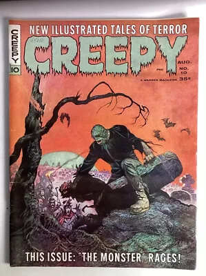 Creepy Magazine  Brunner Fan Club Sketch  No. 10  Aug 1966 • $10