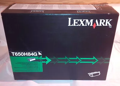 NEW Genuine LEXMARK T650H84G HIGH YIELD T650 T652 T654 T656 Toner Cartridge • $199.99