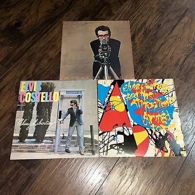 ELVIS COSTELLO LP LOT - TAKING LIBERTIES/THIS YEAR'S MODEL/ARMED FORCES Vinyl • $25