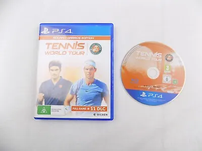 $20.09 • Buy Mint Disc Playstation 4 Ps4 Tennis World Tour Roland-Garros Edition Free Postage