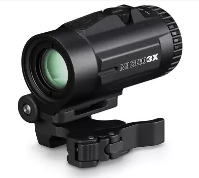 Vortex Optics Micro 3x Red Dot Sight Magnifier With Quick-Release Mount • $139.50