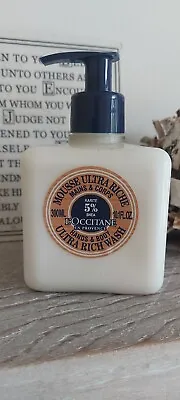 BRAND NEW  L'OCCITANE PROVENCE HANDS & BODY ULTRA RICH WASH WITH SHEA 300mls • £19.99