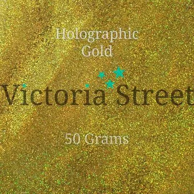 Victoria Street Glitter 50g In Holographic Art Craft Dust Fine Solvent Resistant • £2.99