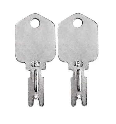 2 Forklift Ignition Keys For Gradall Gehl Hyster Komatsu Yale JLG Daewoo Hitachi • $5.49