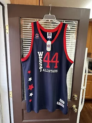 NWT Vintage ABA Authentic George Gervin #44 West All Star Throwback Jersey NEW • $110